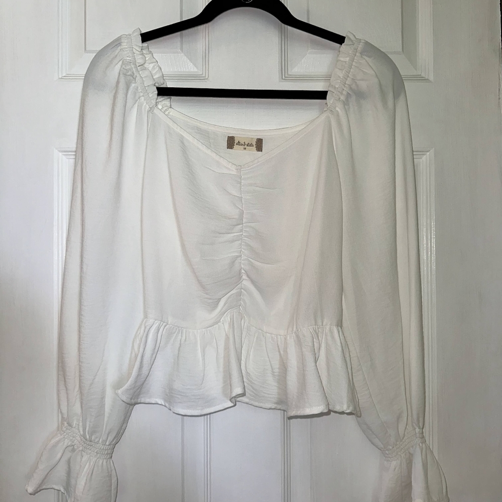 Altar'd State size medium white blouse